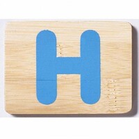 Train Carriage Letter Tablet - H