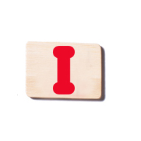 Train Carriage Letter Tablet - I