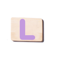 Train Carriage Letter Tablet - L