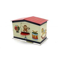 Tin Treasure Money Bank - Not a Toy - Collectible Item  image