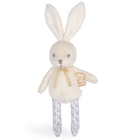 Perle Rabbit Rattle - Cream (12cm) image