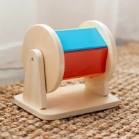 Totli Mirror Spinning Drum – Tummy Time Favourite image
