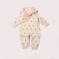 Reversible Hooded Snug as a Bug Suit - Autumn Squirrel image