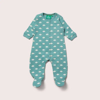 Fluffy Cloud Organic Babygrow  image
