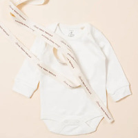 Natural Long Sleeve Baby Body image