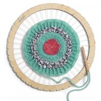 Micki Wooden Weaving Frame, Round image