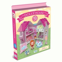 3D Assemble, Build and Book - Dollhouse