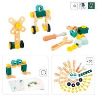 BricoKids DIY Construction Kit 50 Pcs image