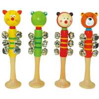 Animal Bell Stick with base image