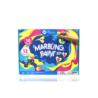 Marbling Paint - 12 Colours Craft Kit image