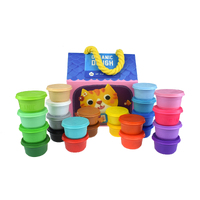 Organic dough - 24 colours craft kit image