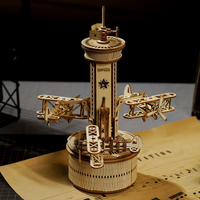 Mechanical Music Box - Airplane Control Tower Music Box image