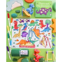 Dino-motions Scribble Mat image