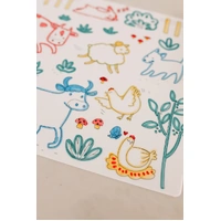 On the Farm Reusable Scribble Mat image