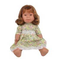 Anatomically Correct - Doll with Down syndrome features - girl (40cm)  Vinyl body