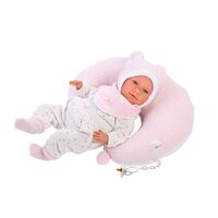 Doll - Mimi Luna Rosa (42cm) soft body - crying baby image