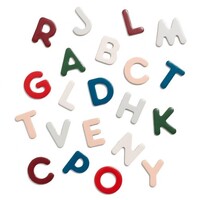 Wooden Magnetic Letters image