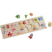 Peg Puzzle Animals By Number image