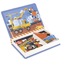 Construction Magnetic Book image