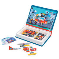 Janod - Firefighter Magnetibook image