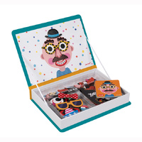 Janod - Boy Crazy Faces Magnetibook image