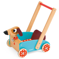 Janod - Crazy Doggy Cart (49cm) image