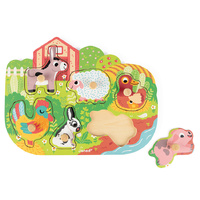 Farm Peg Puzzle image