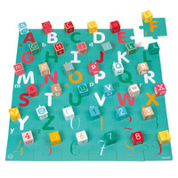 40 ABC Numbers Blocks with Puzzle image