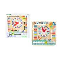 Calendar with Adjustable Tabs - Forest friends image