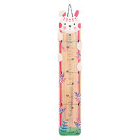 Children's Wooden Growth Chart Indianimals image