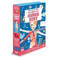 BookPuzzle Set - All About The Human Body image