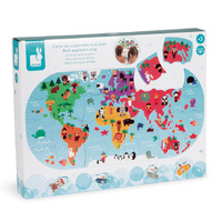 Janod - Bath Map Puzzle (28 piece) image