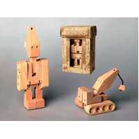 SM WOODEN TRANSFORMER - CRANE image