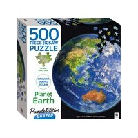 Shaped Puzzle - Earth (24" diameter)