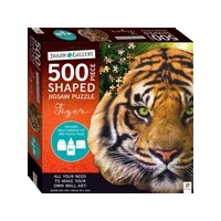 Shaped Puzzle - Tiger (21.3 x 20.9") image