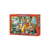 Tigers in the Stream (1000 pce) image