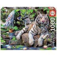 White Tigers Of Bengal (1000 piece) image
