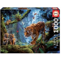 Tigers In The Tree (1000 piece) image