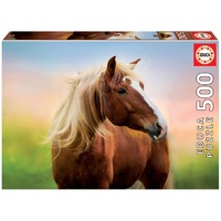 Horse At Sunrise (500 piece) image