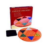 Chinese Checkers - Wood with Marbles image