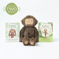 Slumberkins - Bigfoot's Self Esteem Plush Set - with 2 Books image