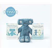 Slumberkins - Hammerhead's Conflict Resolution Plush Set - with 2 Books image