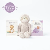 Slumberkins - Sloth's Routines Plush Set - with 2 Books image
