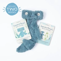 Slumberkins - Hammerhead's Conflict Resolution Plush Snuggler Set +2 Books image