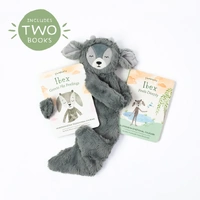 Slumberkins - Ibex's Emotional Courage Plush Snuggler Set - with 2 Books image