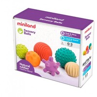 Aptitude Eco Sensory Natural Rubber Sensory Balls image