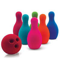 Rubbabu - Bowling Set (19cm) image