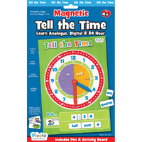 Fiesta Crafts - Magnetic Tell the Time image
