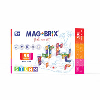 Magbrix Marble Run - 98 piece Ball Run image