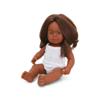 Anatomically Correct Doll - Australian Aboriginal Girl (38 cm) image